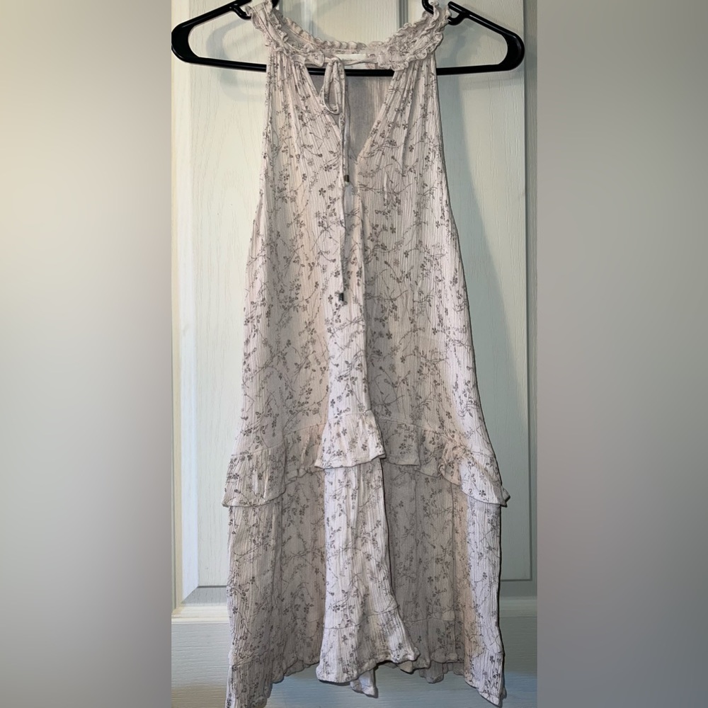 Altar'd State Floral Cream Dress